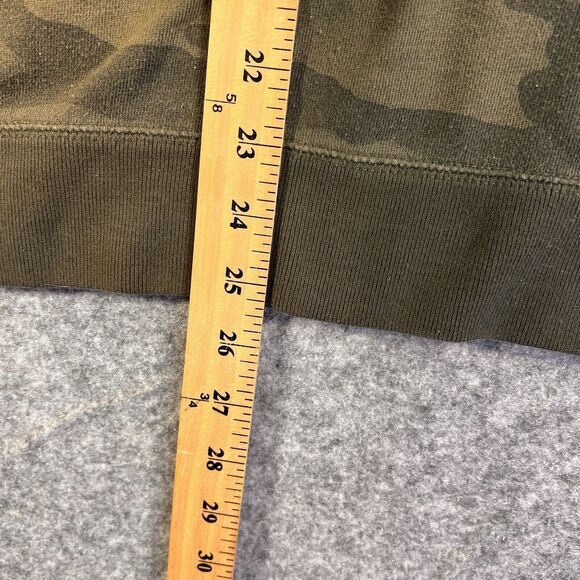 Abercrombie & Fitch Camo Sweatshirt Women’s Small Camouflage Green Grunge - Picture 5 of 5